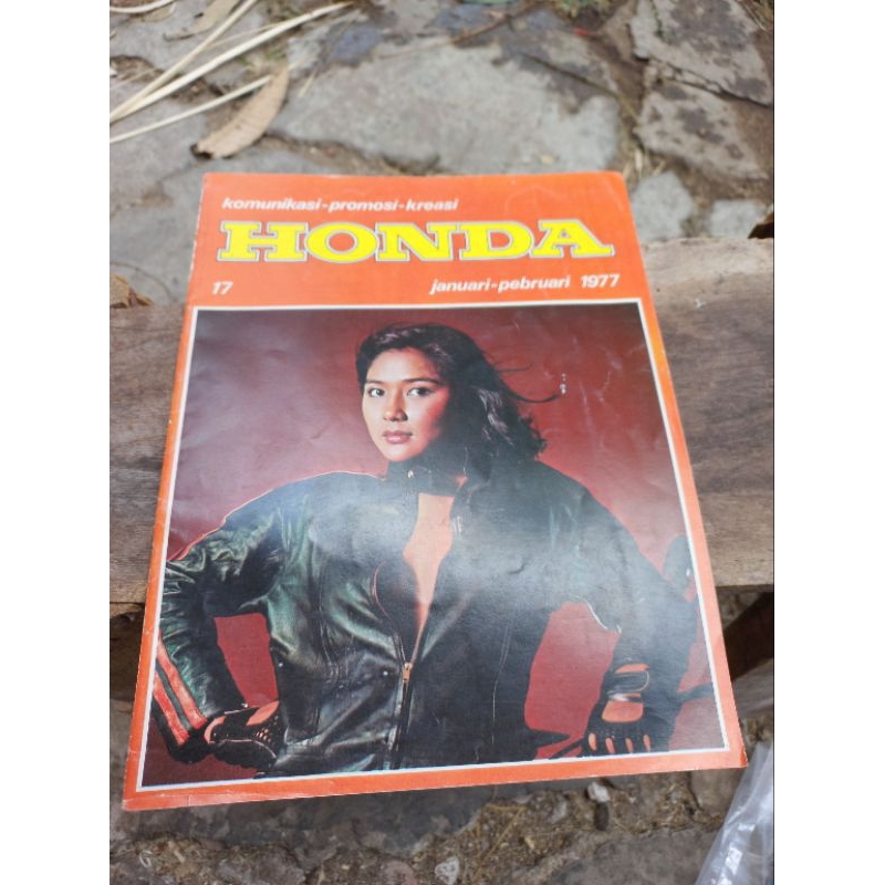 buku majalah honda 1977 jadul klasik lawas