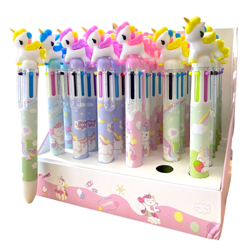 

1 Pcs - Pulpen Cetek UNICORN 6 Warna - B6112