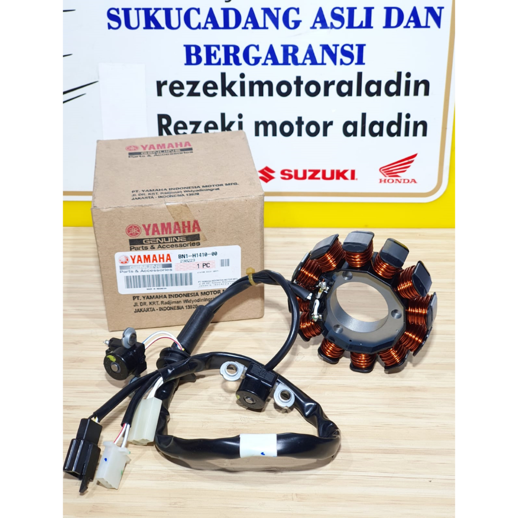 SPUL SET MIO SOUL GT 125 REMOTE 2 PULSER ASLI ORI YAMAHA BN1-H1410-00