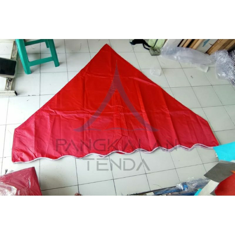 Atap Tenda 2x2 bahan polyester D420