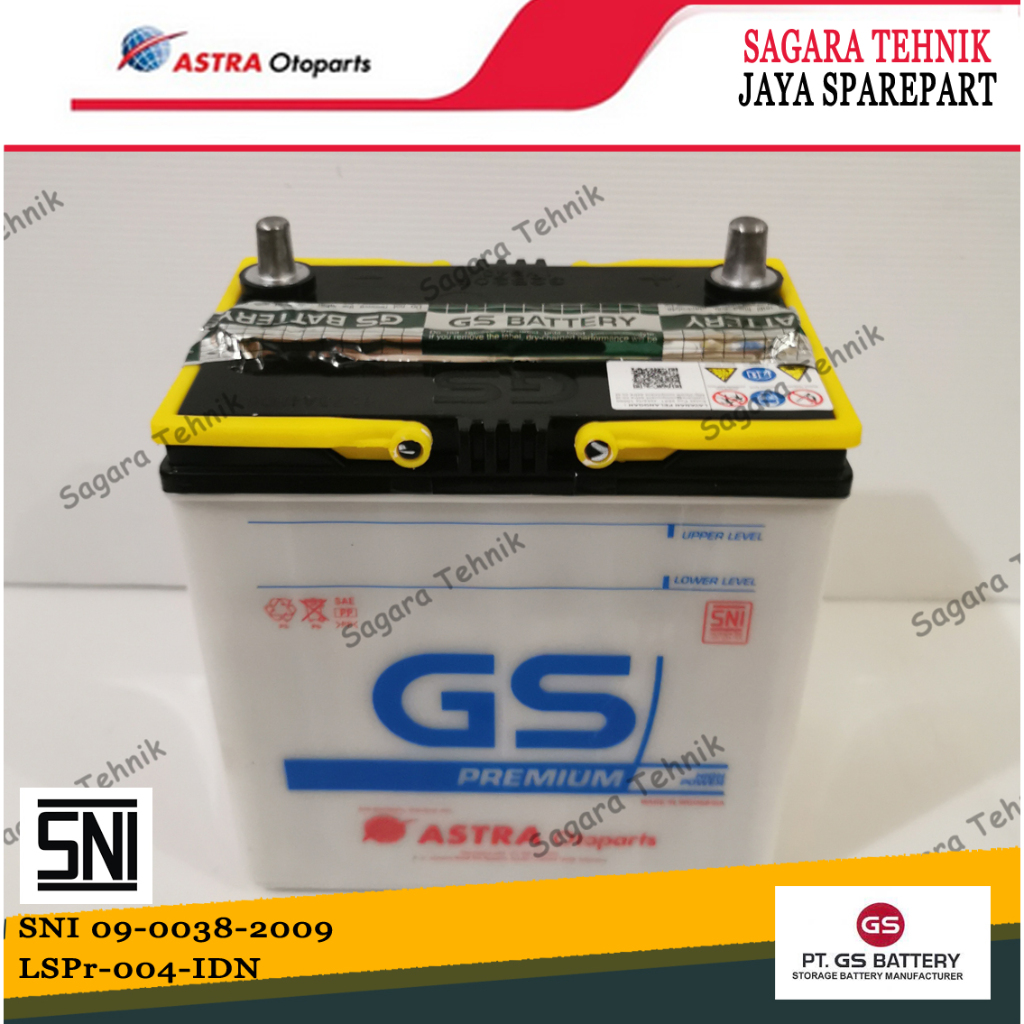 GS ASTRA PREMIUM BASAH NS40Z 35 Ampere Carry Futura Avanza Xenia  Rush Grand Max Luxio Terios ORIGIN