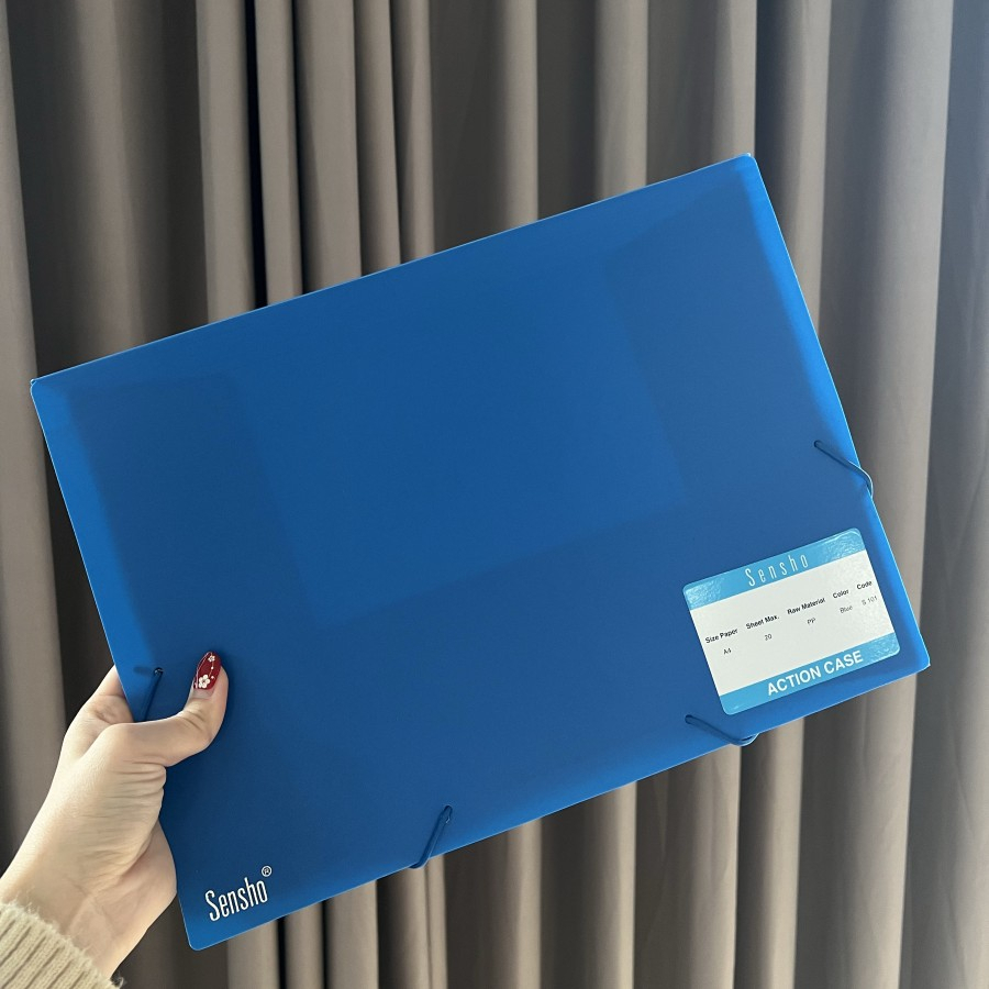 

Sensho Holder Document File A4 - Biru