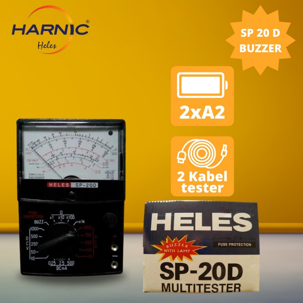 MULTITESTER ANALOG HELES SP 20D