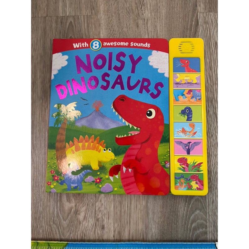 Preloved Noisy Dinosaurs Igloo Sound book