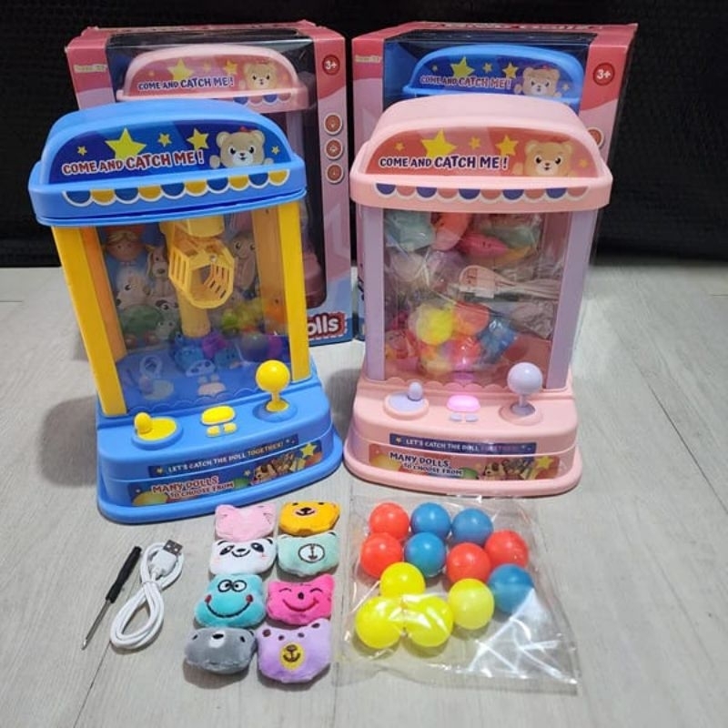 Mainan mesin capit boneka / mainan tangkap boneka