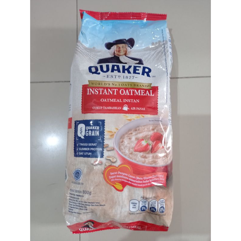 

Quaker oat 800 gram. instan