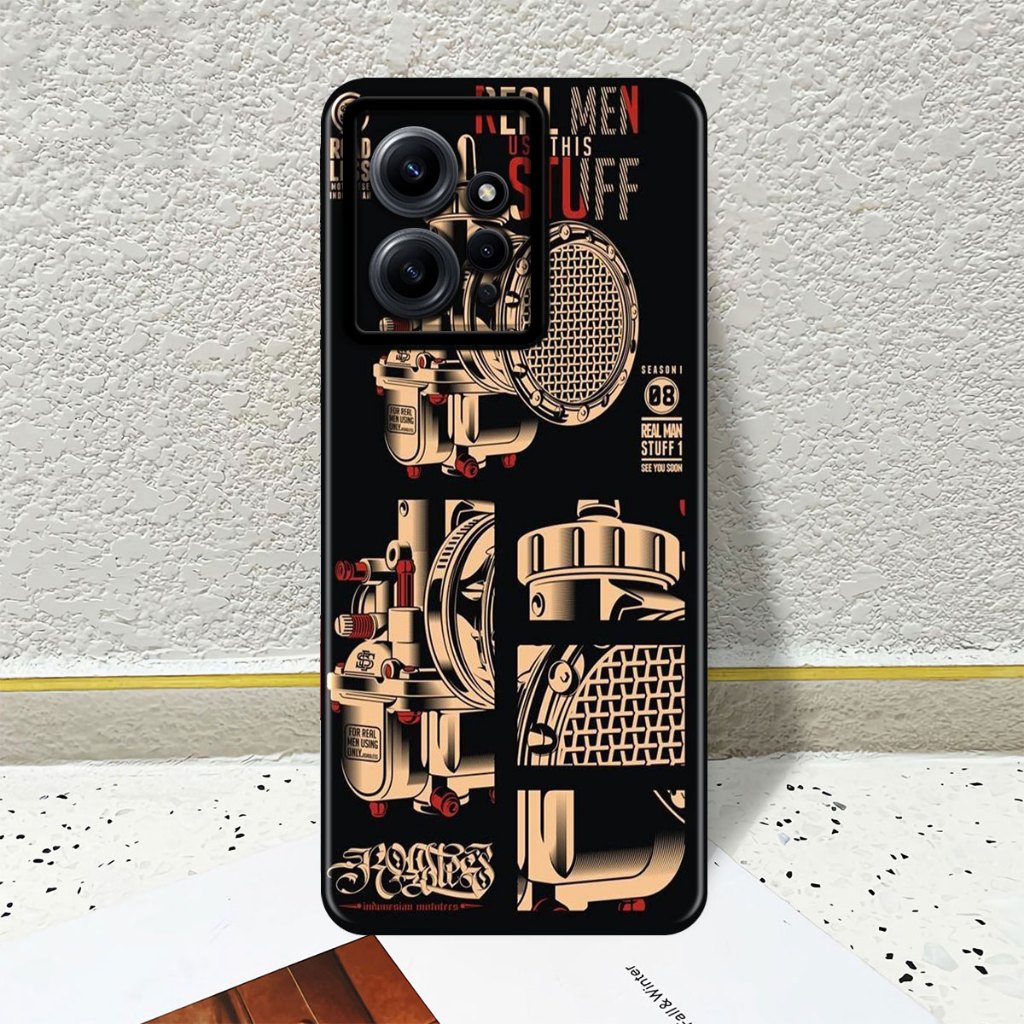 Case REDMI NOTE 12 Casin g Hp - Softcase Case  REDMI NOTE 12 Casing Hp - Softcase - Case Hp  REDMI N