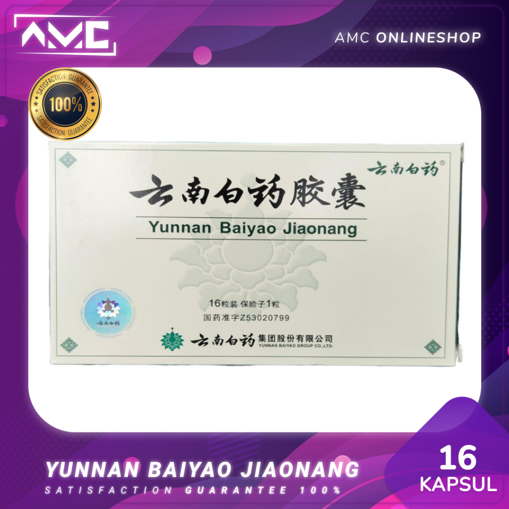 [PB] Yunnan baiyao capsule Yunnan Baiyao Jiaonang Obat Luka Dalam