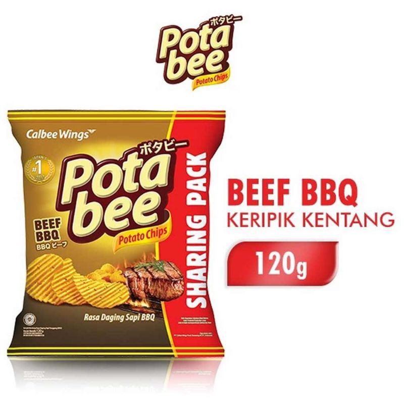 

Potabee Snack Potato Chips Beef Bbq