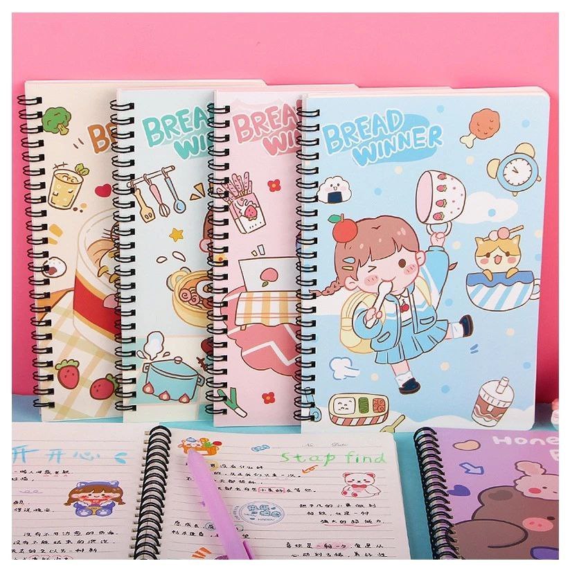 

Notebook Spiral Cantik A5 - Harga per 1pcs | Buku Tulis Cantik A5 | Stationery Supply