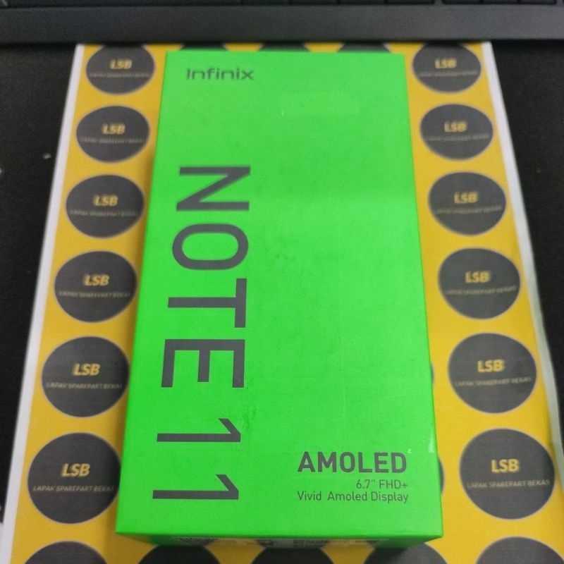 DUS BOX HANDPHONE INFINIX NOTE 11 ORIGINAL BEKAS