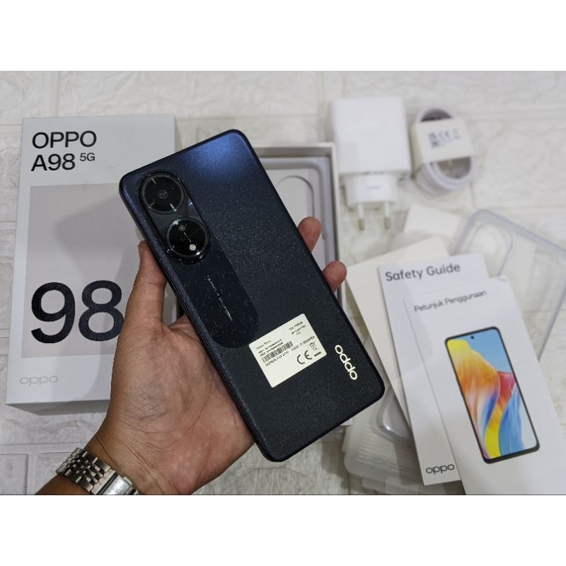 Oppo A98 5G Ram 8/256 GB Fulset Original