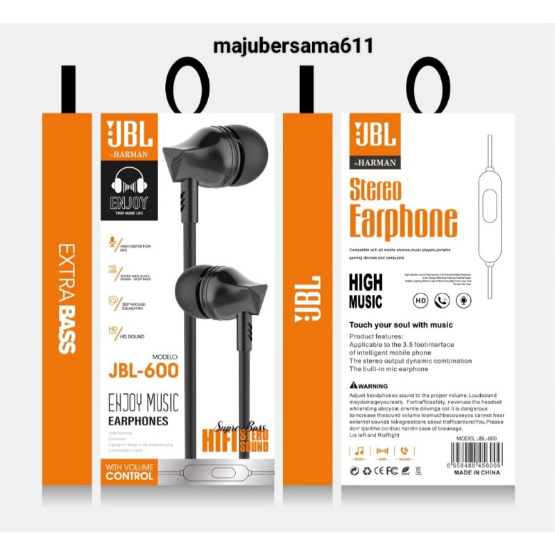 Handsfree Headset JBL 600 Harman