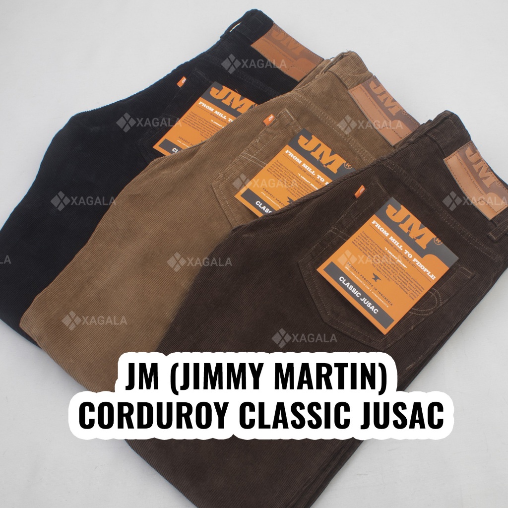 CORDUROY CELANA PRIA DEWASA CORDUROI JM CLASSIC JUSAC JIMMY MARTIN