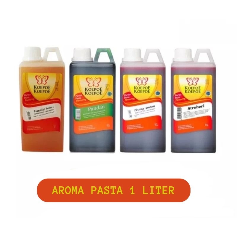 

Aroma Pasta | Perisa Koepoe Koepoe 1 Liter