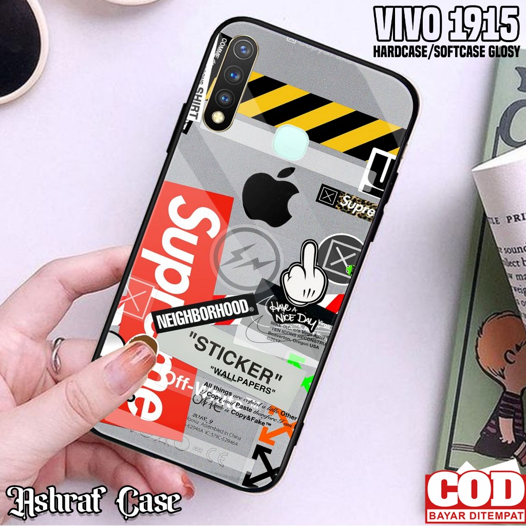 Case VIVO 1915 - Cassing VIVO 1915 (  BA ) Casing Hp VIVO 1915 - Silikon Hp Vivo 1915 - Softcase Gla