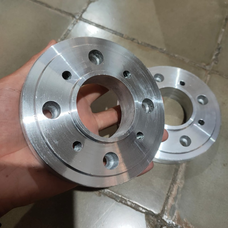 Plendes cakram adaptor belakang universal Honda beat Vario PCX bubut rapih