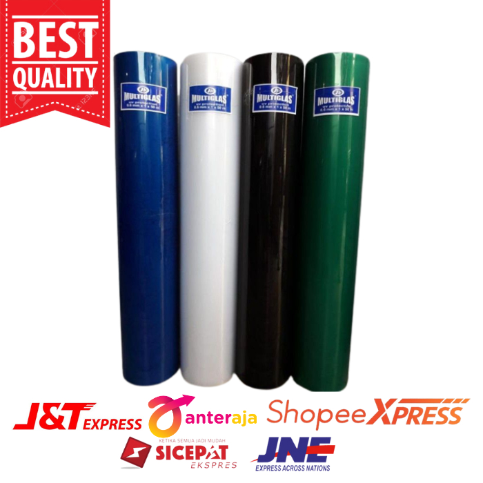 New Penutup Pagar Rumah / Fiber Penutup Pagar Polos Tebal 0.6Mm Tinggi 1M