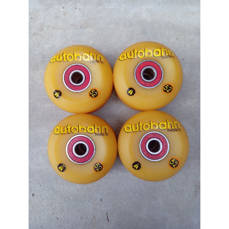 Skateboard Wheels Autobahn + bearing spitfire second / bekas