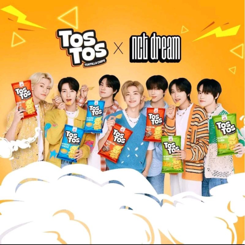 

TOS TOS X NCT DREAM Snack tortilla BERHADIAH ptoho card ( PC RANDOM )