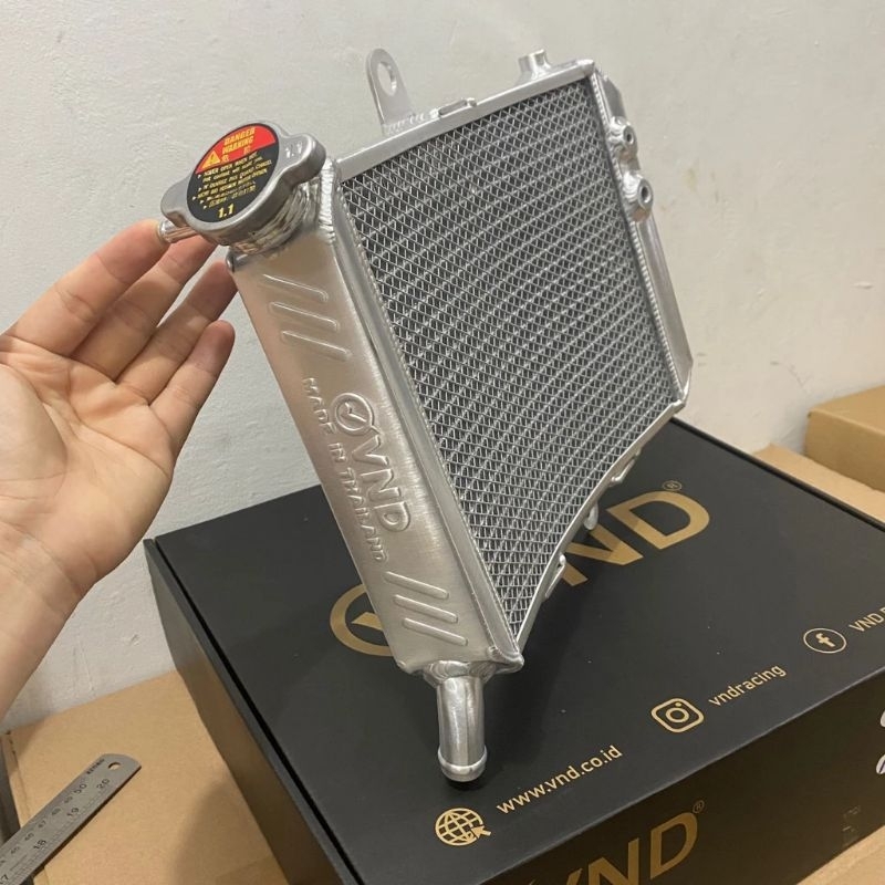 radiator vnd aluminium  ninja rr lama radiator  gambot ninja rr new