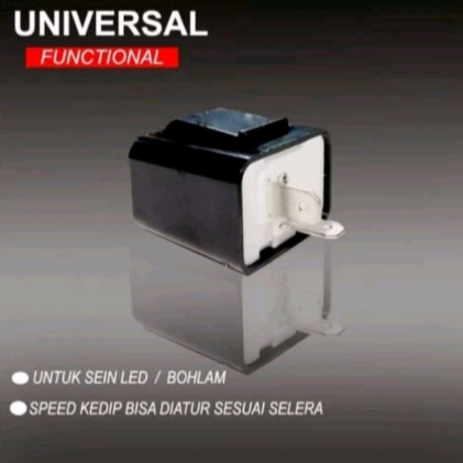 Flasher LED Sein Flasher Atur Cepat Kedip Lampu Motor