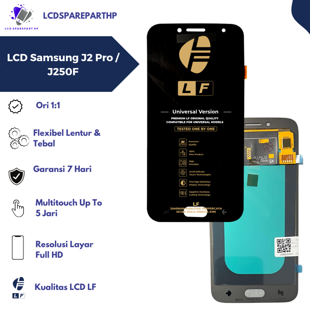 LCD SAMSUNG J2 PRO / J250F FULLSET TOUCHSCREEN