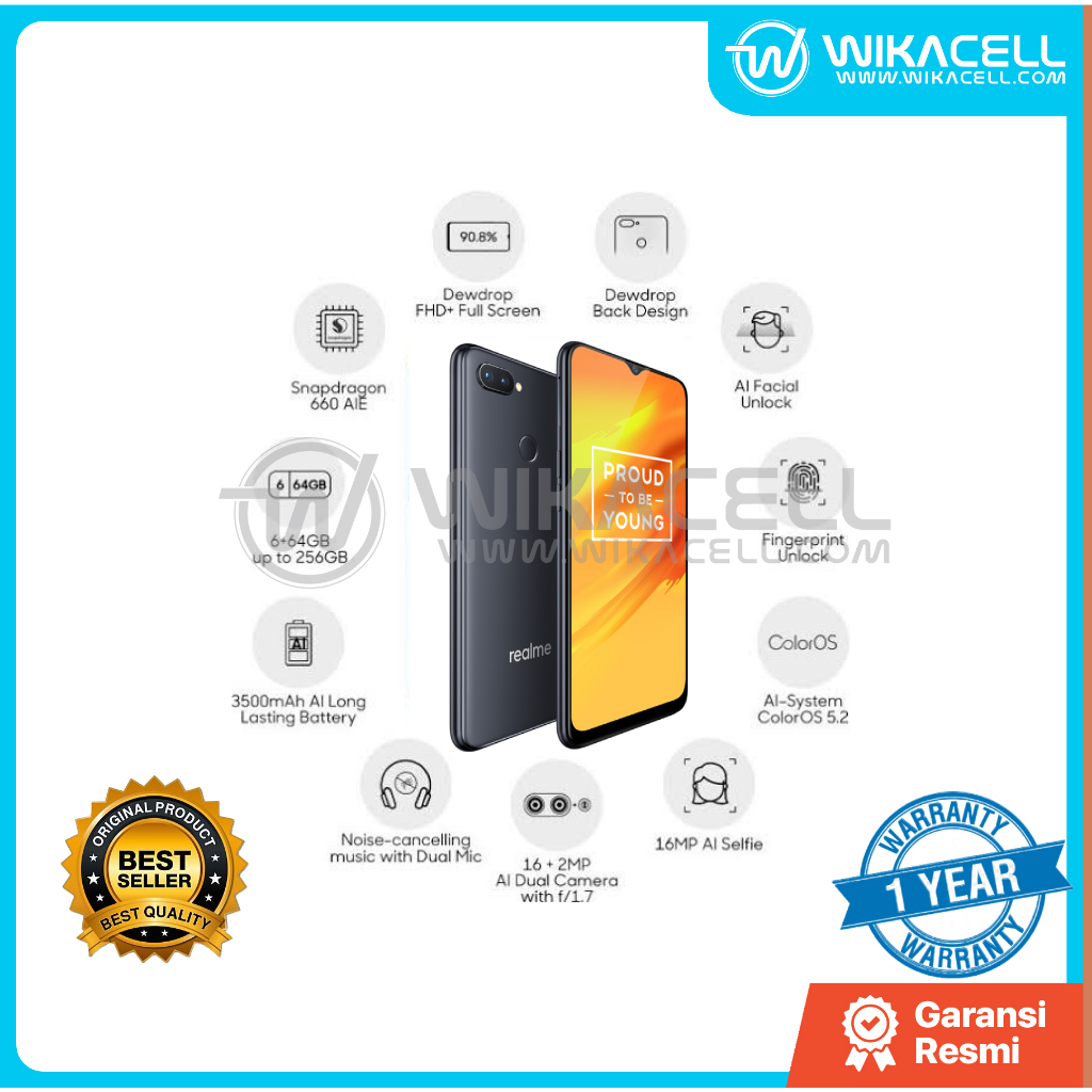 Realme 2 Pro 4/64GB Black