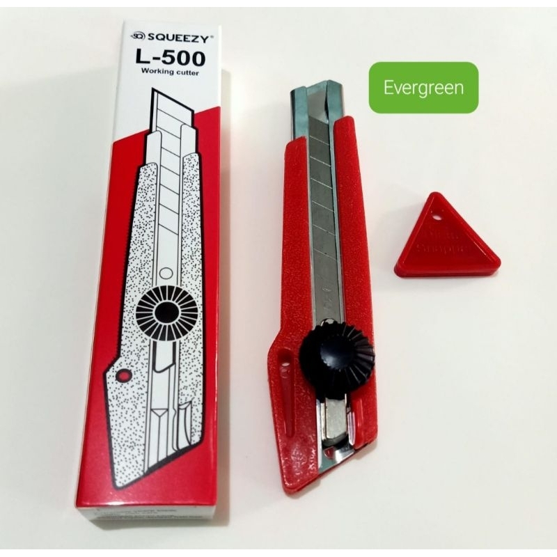 

PISAU CUTTER BESAR L500 | PEMOTONG KARDUS | Pemotong kertas
