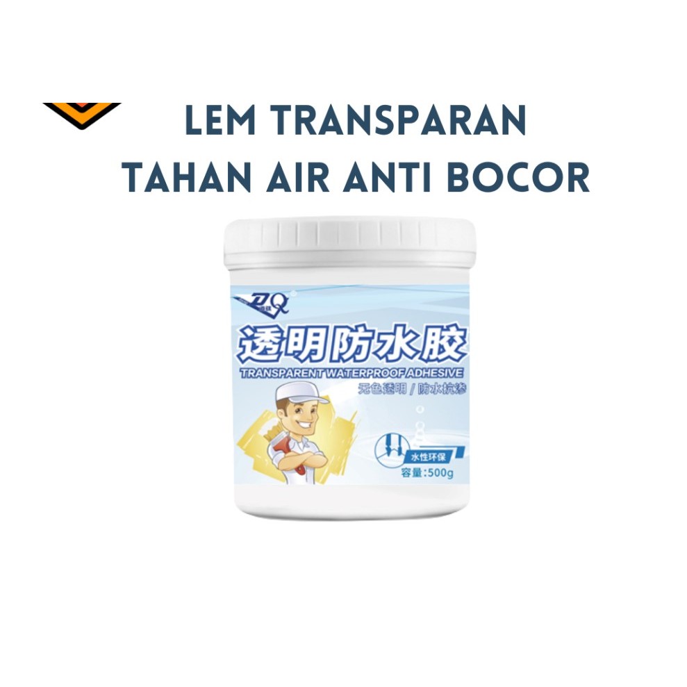Sugiso Lem Transparan Tahan Air Anti Bocor