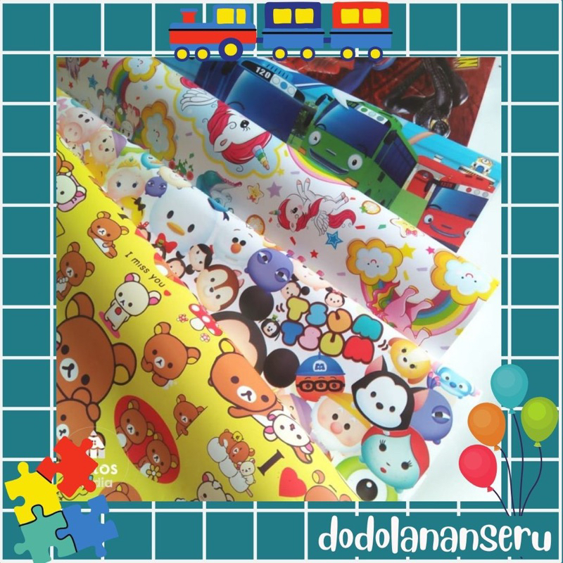 

DDS - Kertas kado & bungkus kado