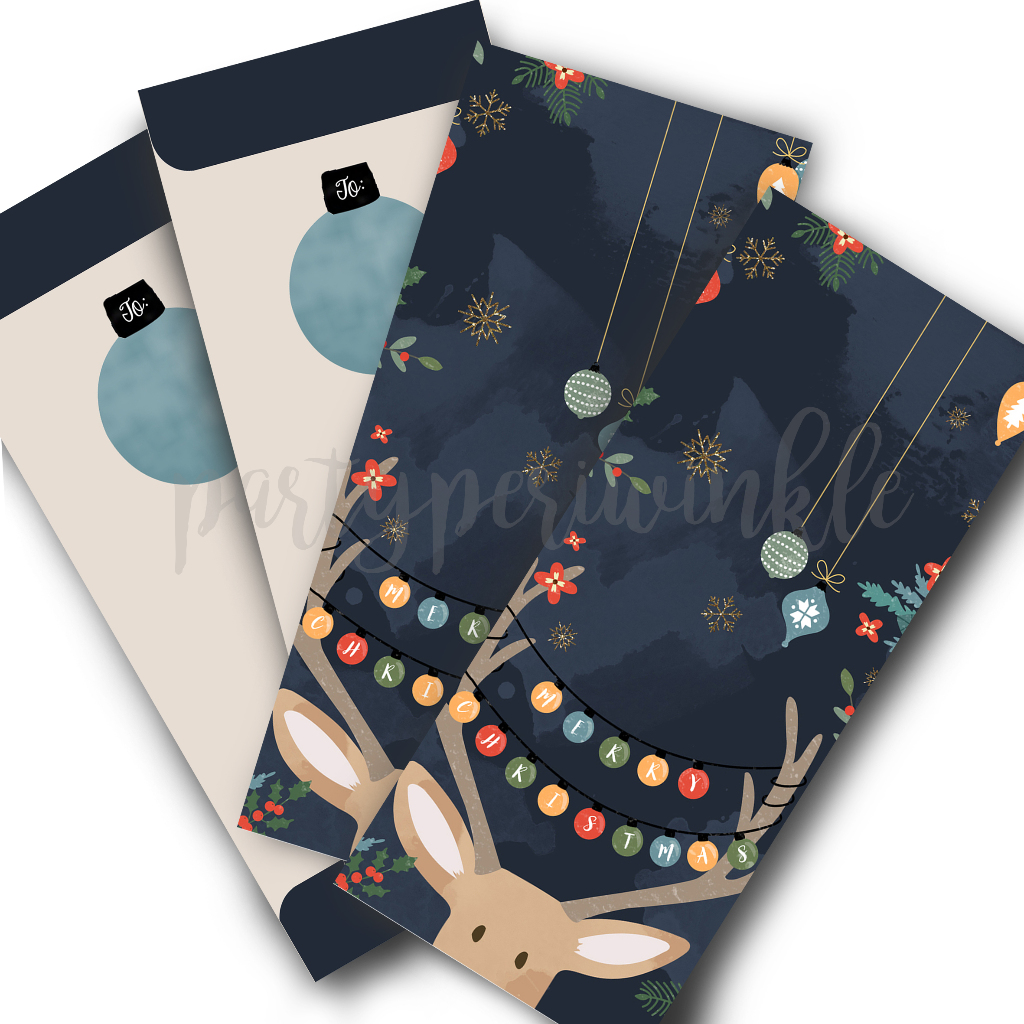 

Amplop Natal / Christmas Enveloper - Flash Reindeer