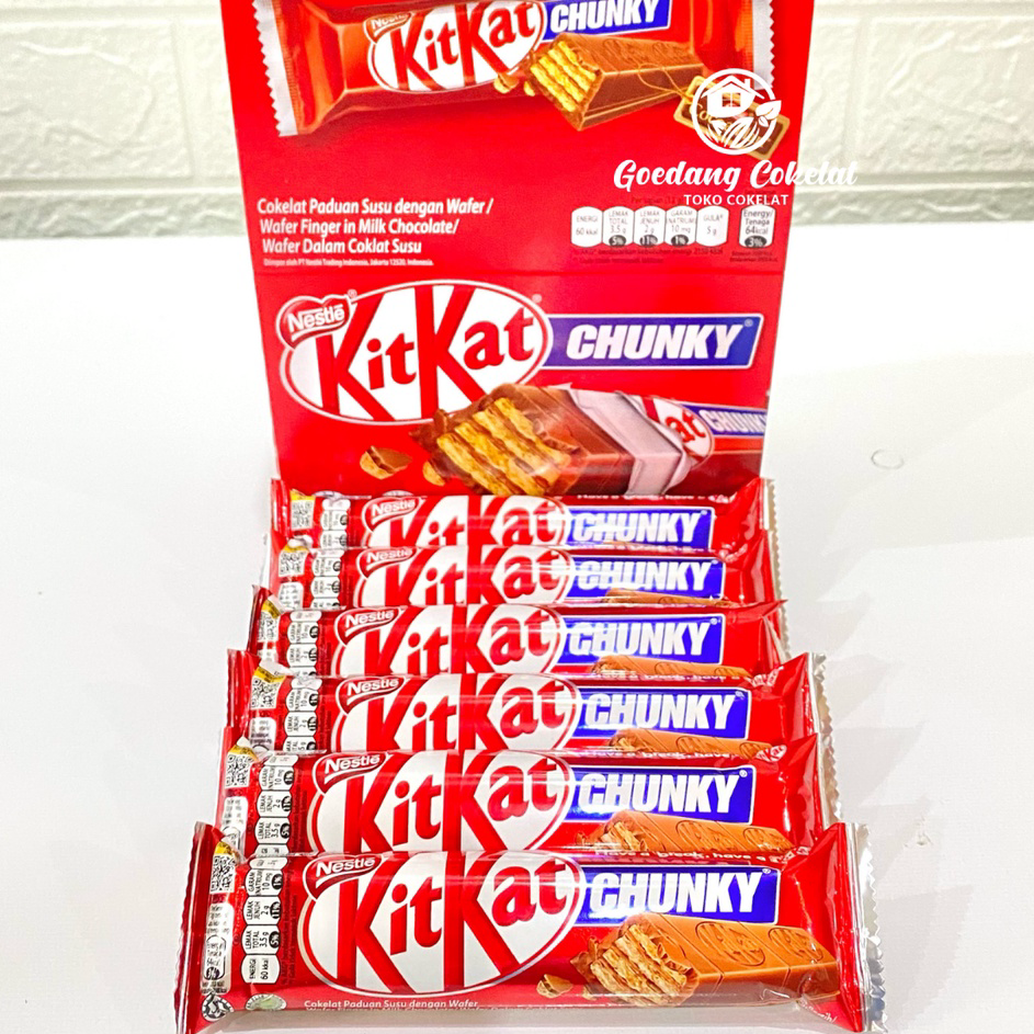 

Terlaris Nestle Coklat Kit Kat Kitkat Chunky Bar 38gr PROMO