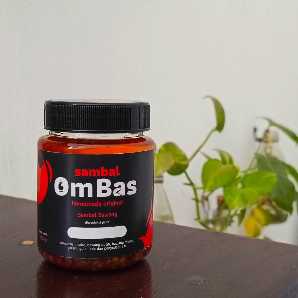 

Sambal bawang Om Bas