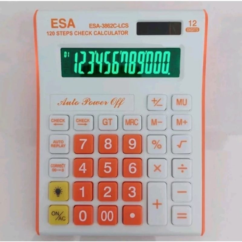 

SIS Kalkulator LED Esa - Calculator Esa Led 3862C-Lcs 12Dit