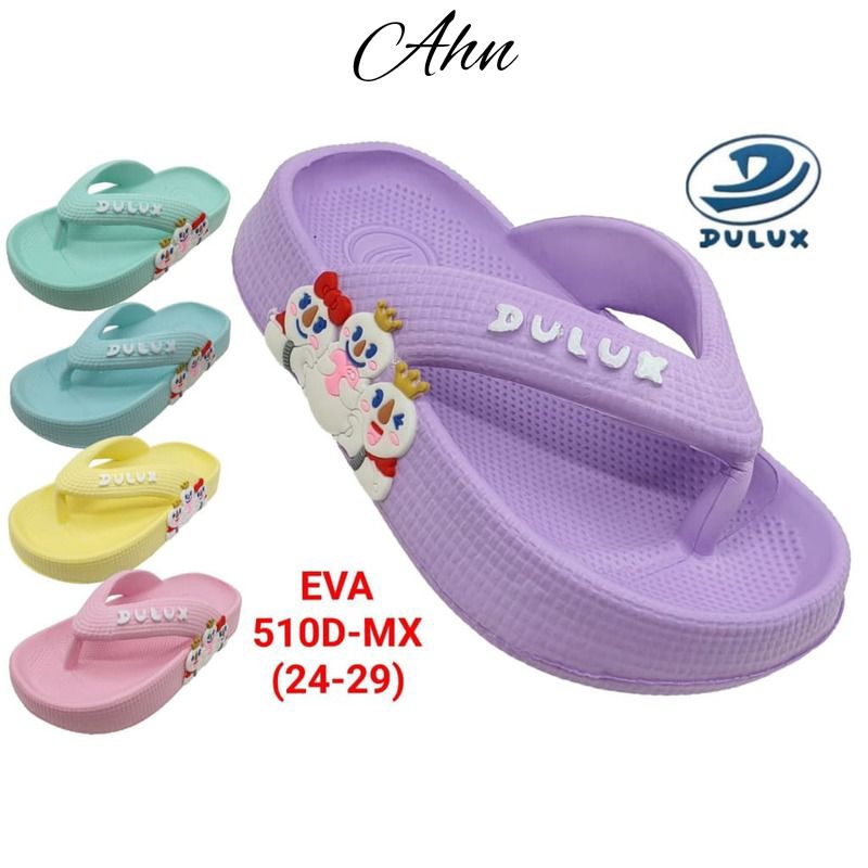 Sendal Sandal Anak Perempuan Umur 2 - 5 Tahun Motif mixue