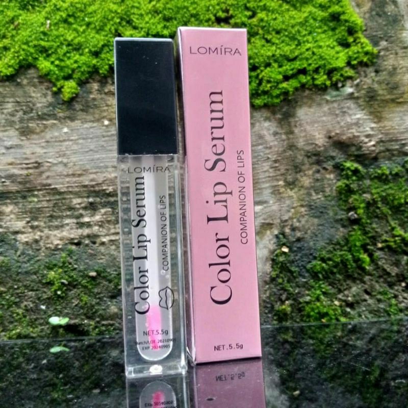 LIPSTIK LOMIRA BIBIR MELEMBABKAN BIBIR SEBAGAI SERUM DAN VITAMIN BIBIR