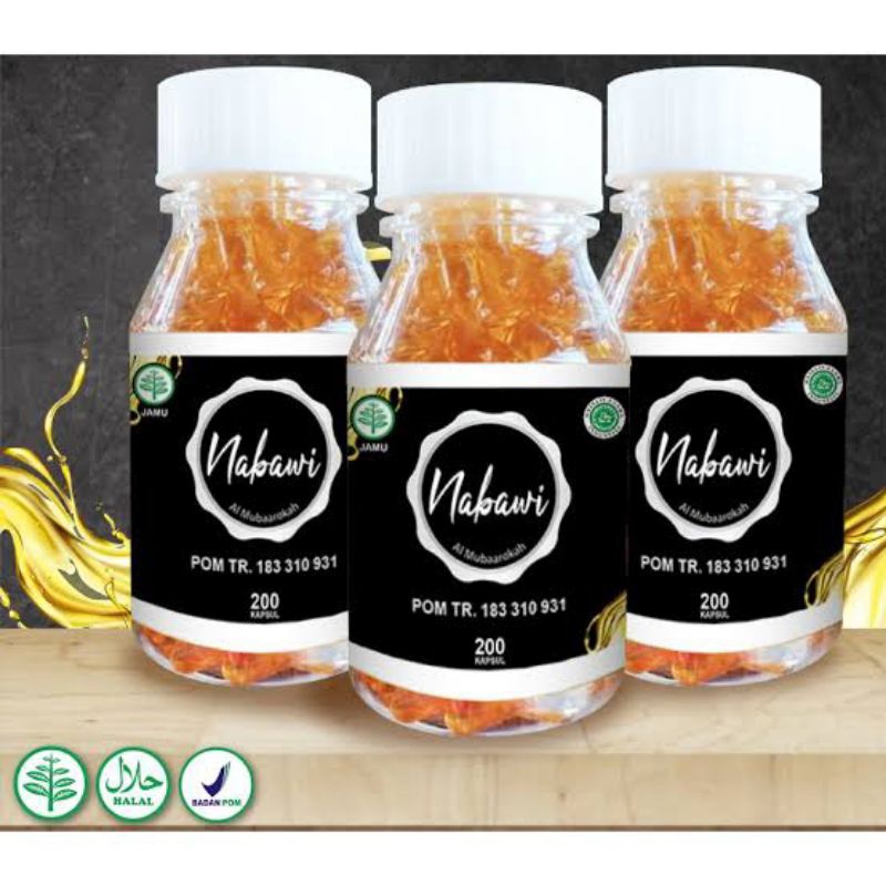Nabawi oil promil isi 100 sukses promil