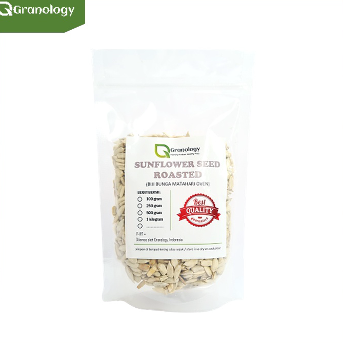 

8.8 Roasted Sunflower Seed / Biji Bunga Matahari Oven (250 gram) by Granology