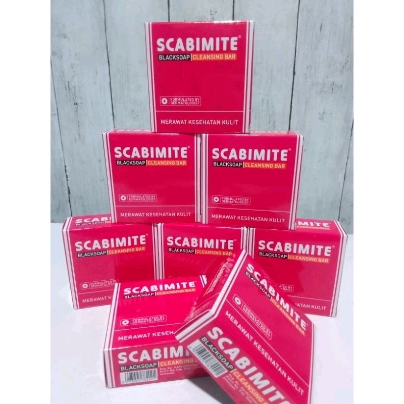 Scabimite Blacksoap Sabun Gatal Gudiken