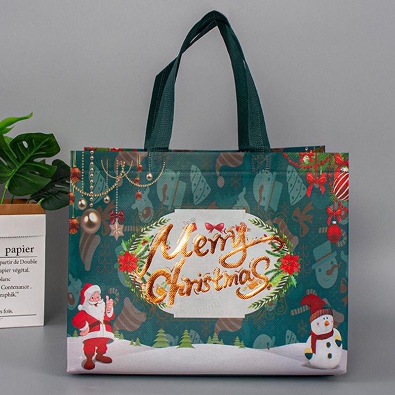 

Tas Hampers Non Woven Anti Air NATAL - Tote Bag / Hand Bag Christmas Xmas