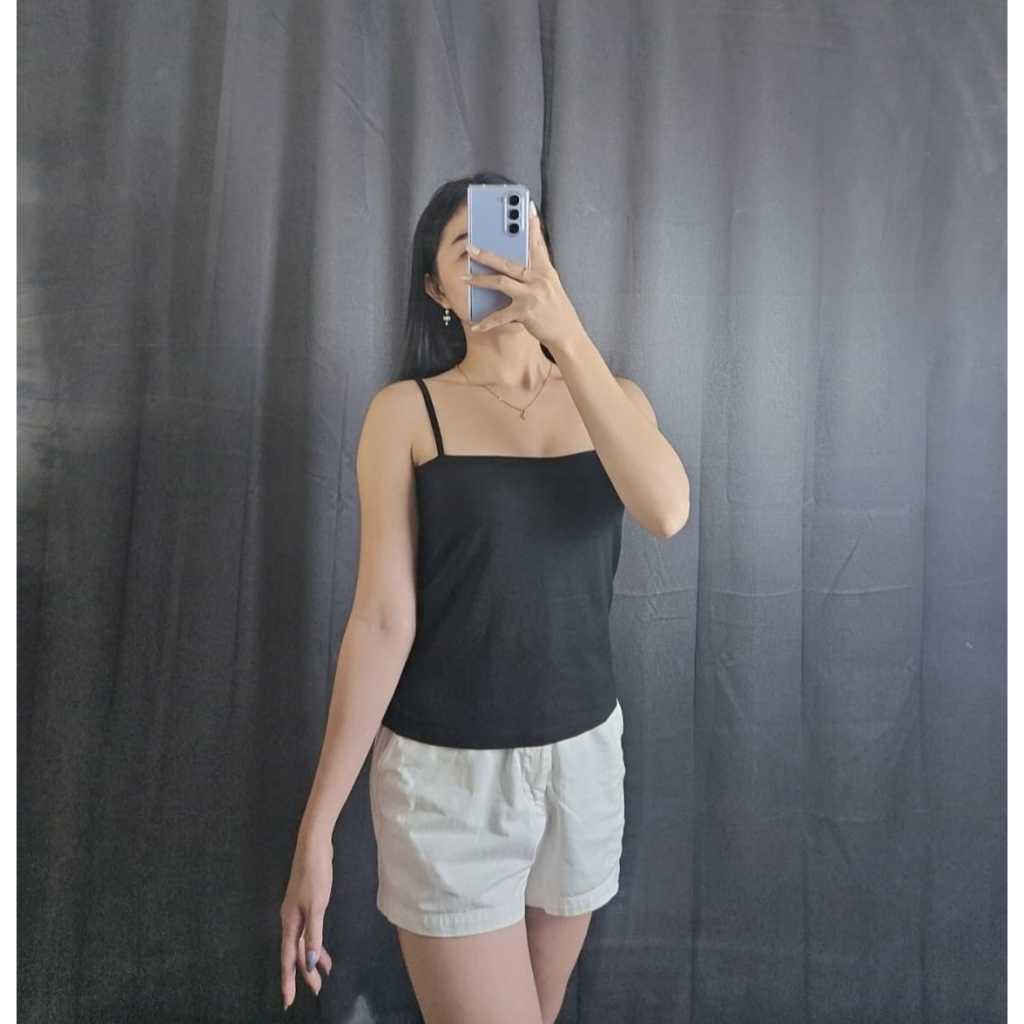 Caution Clothing | Miranda Basic Tank Top Premium Simple Polos | Tank Top Wanita