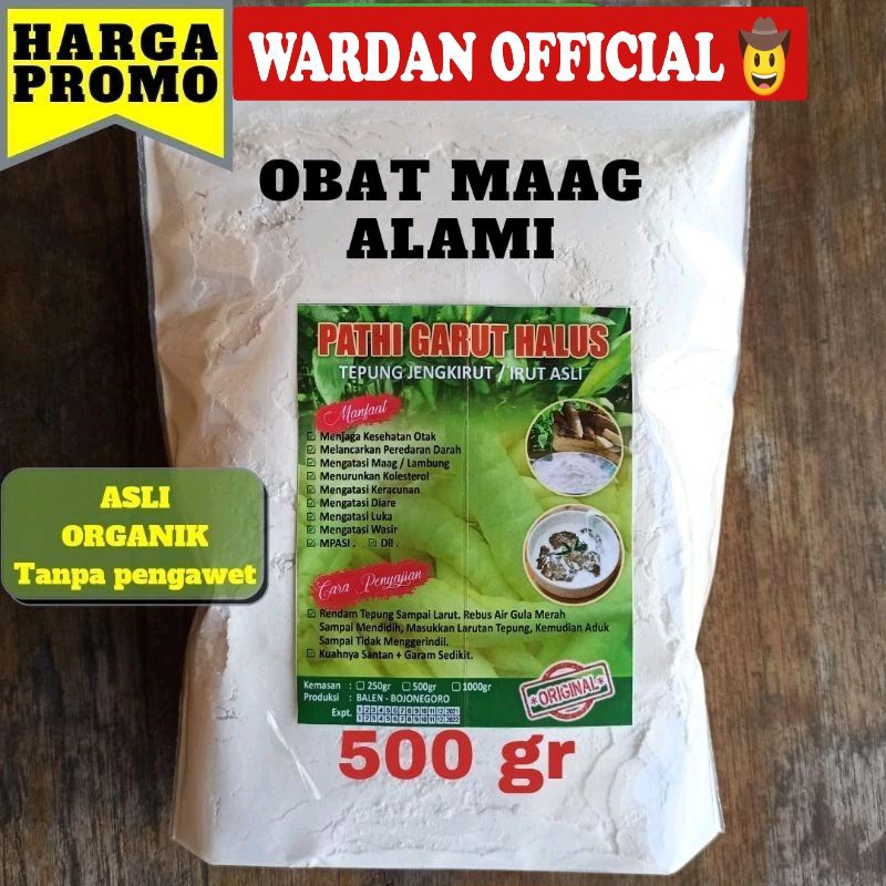 

PATHI GARUT HALUS - TEPUNG PATI GARUT - AROOWROOT - AROOWROOT POWDER - JENGKIRUT - JENANG GEMI - OBAT MAAG - OBAT ASAM LAMBUNG - OBAT SAKIT PERUT - OBAT GERD - OBAT HERBAL