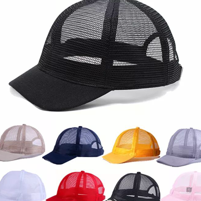 Sale | KI3 | TOPI BASEBAL  LIDAH PENDEK TOPI TRUCKER JARING PUL MUSIM PANAS TOPI PRIA DAN WANITA TOP