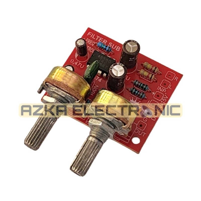 Kit Filter Subwoofer Plus Frekuensi ae 74