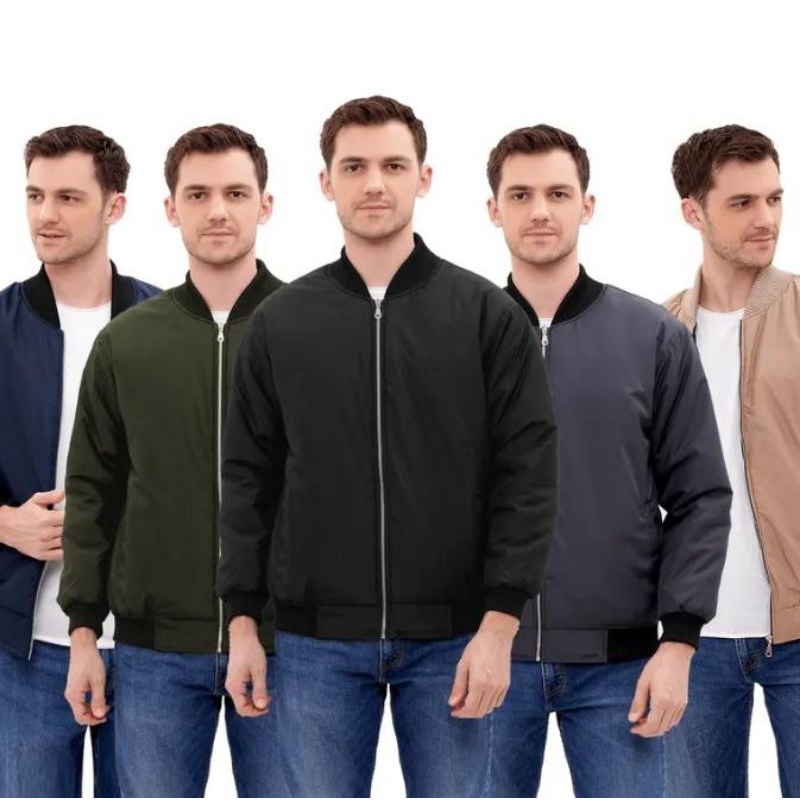 BOMBER MAN JACKET // Jacket Pria // Jacket Cowok // Jacket Bomber