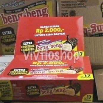 

Terlaku.../ Beng-Beng Wafer Kemasan Box (isi 17)