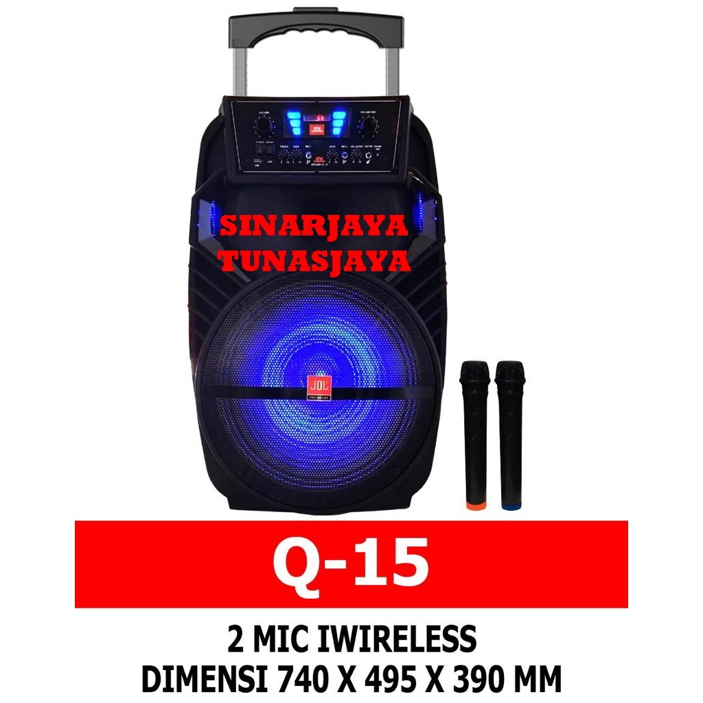 SPEAKER AKTIF JDL Q15  SPEAKER Q 15 (15inch) SPEAKER MEETING PROFESIONAL