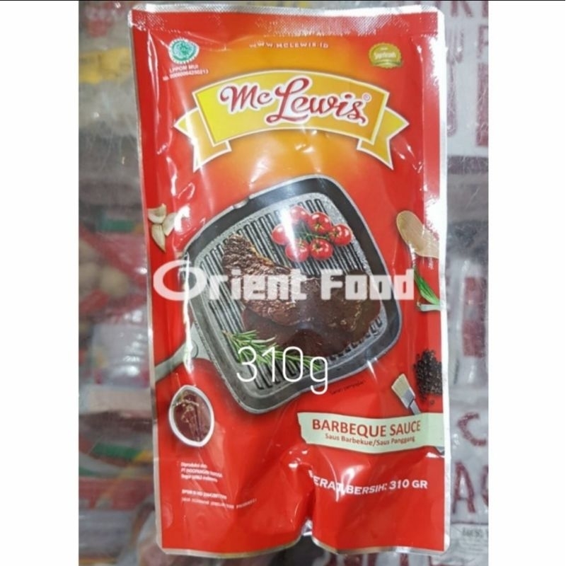 

Saus BBQ / Barbeque Mc Lewis 310gr