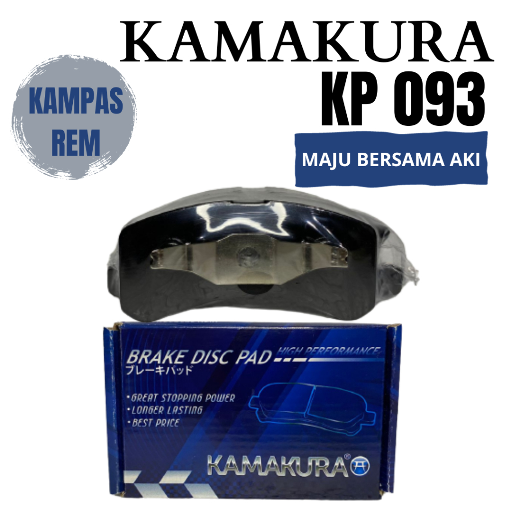 Kampas Rem Depan Mobil Mitsubishi Mirage KP 093 Kamakura